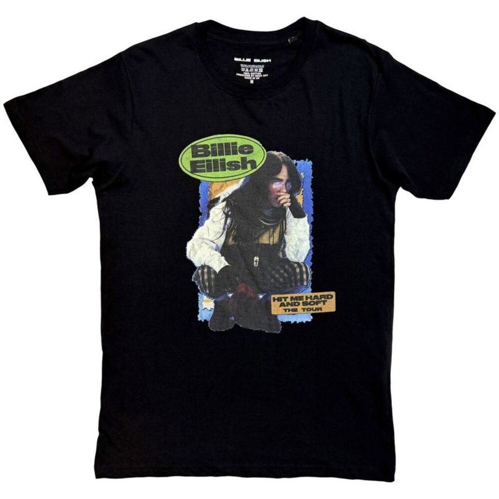 Billie Eilish Unisex Adult The Tour T-Shirt / Black